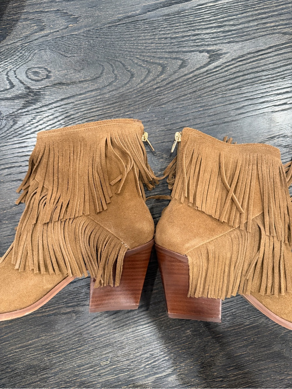 Dolce Vita torey booties chestnut suede size 9 - Picture 6 of 13